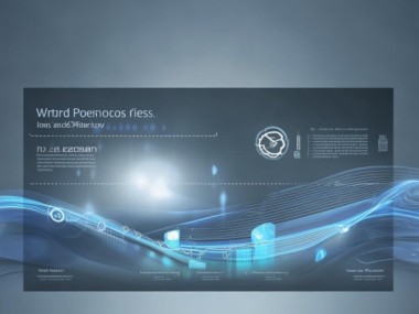 Win8风格商务动态PPT，现代商务视觉的创新