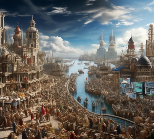 The Evolution of Global Trade:A Look at商贸 Cooperation